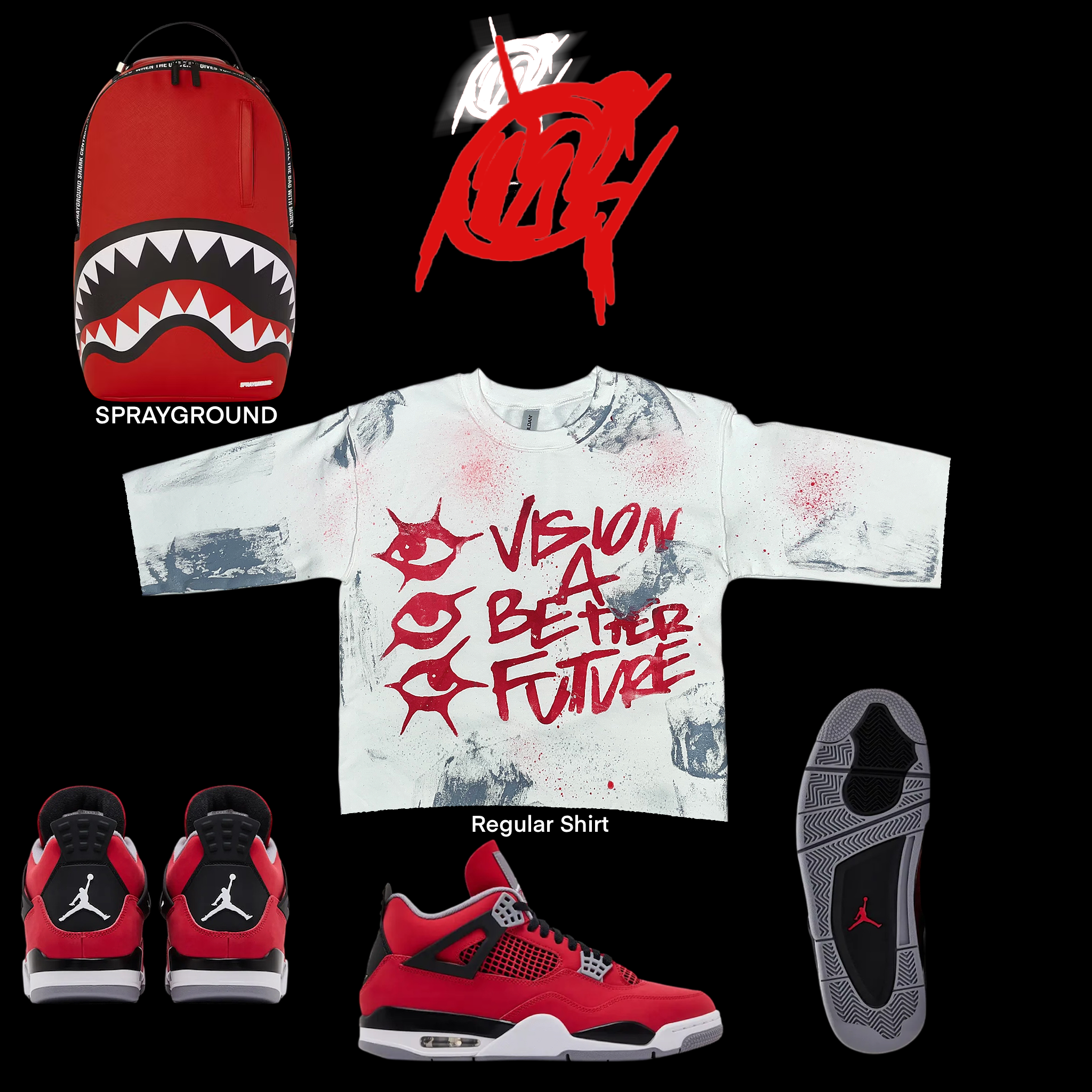 Toro Red and white Shirt